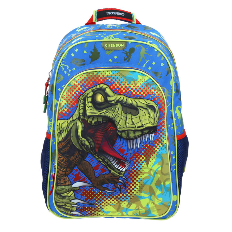 Mochila Grande Azul Chenson Original Primaria SIDARTA para niño Porta tablet de hasta 10".